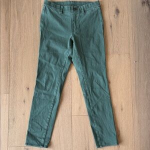 Uniqlo Sage Green Straight-Leg Jeans Size M / 8